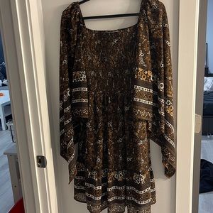 Michael Kors Scarf Sleeve Dress